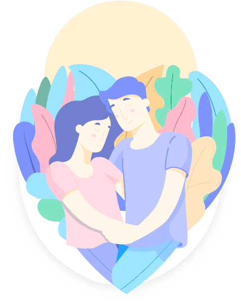 therapist-09 lovers holding their hands with love. support via online malayalam counselling